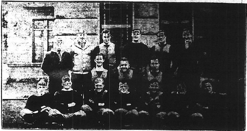 1913 Team Photo - In November 25th 1914 Argus