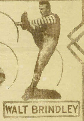 Walt Brindley - 1921 Program